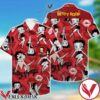 Betty Boop Lips Print Red Style 2 Hawaiian Shirt, Unique Gifts For Friends - Vesles2014S 1