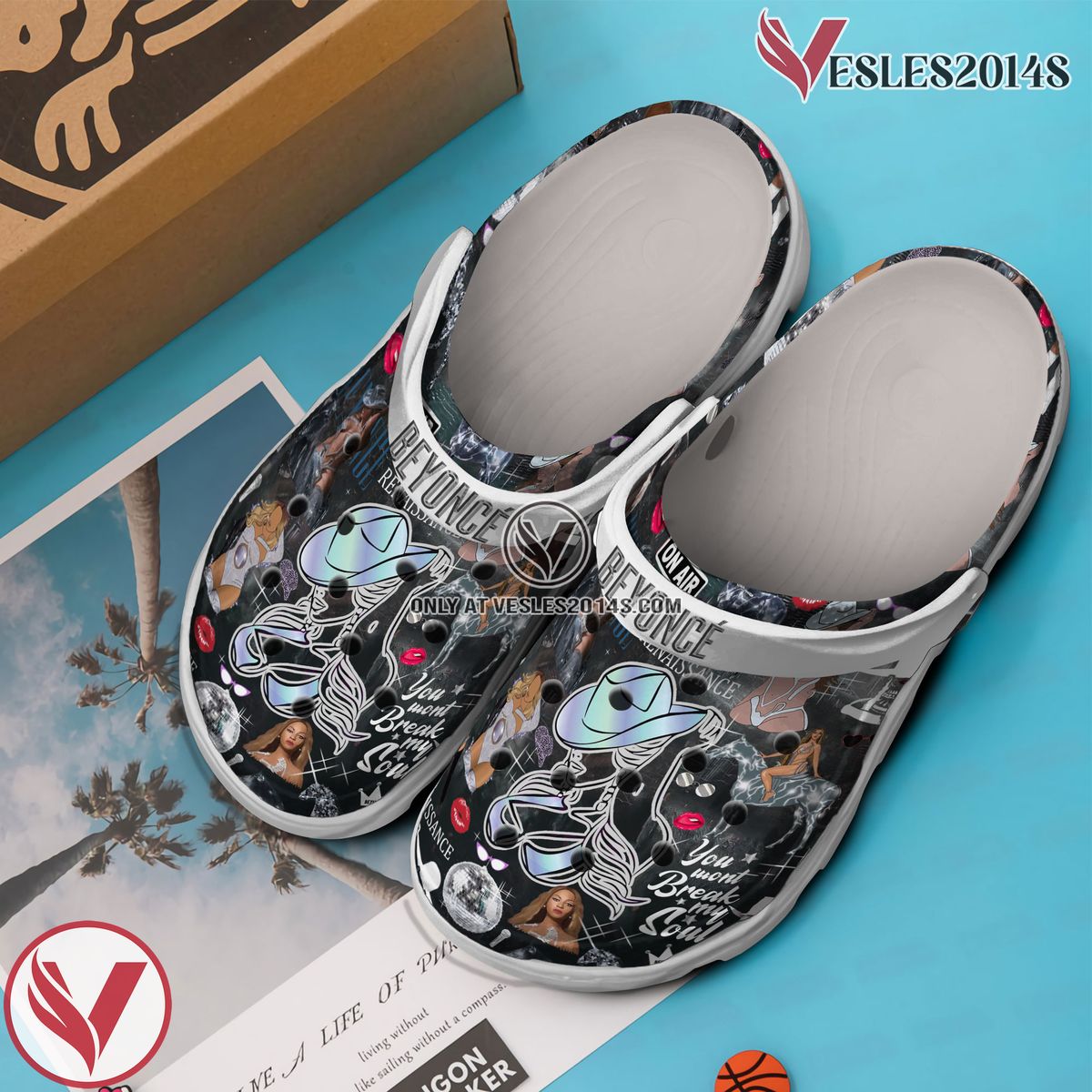 Beyonce Music Crocs Crocband Clogs Shoes, Unique Gifts For Fans Style 4 - Vesles2014S 2