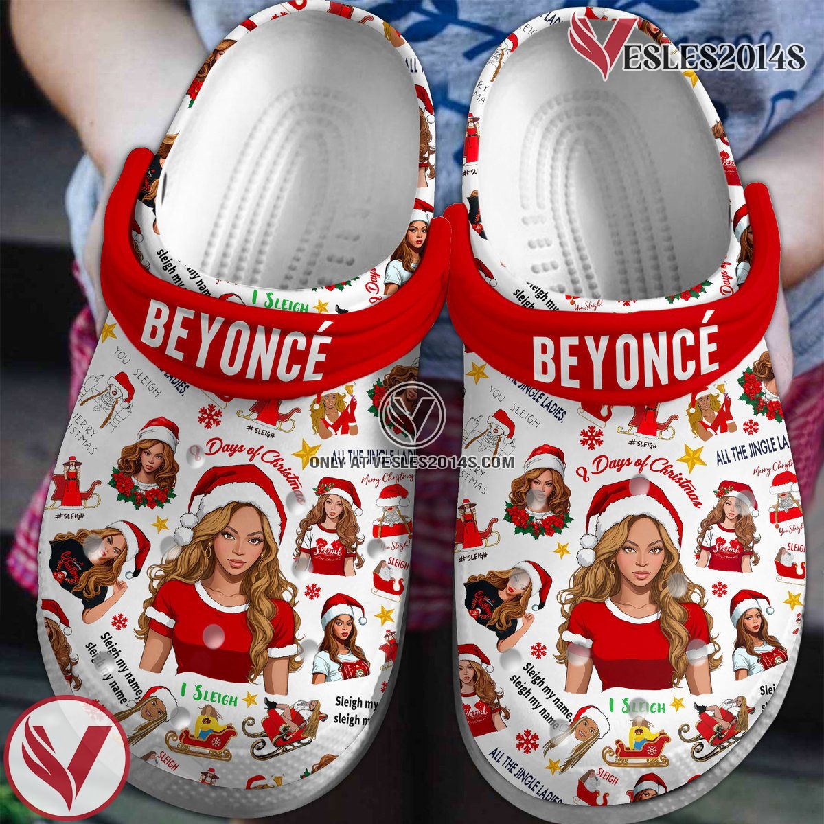 Beyonce Music Crocs Crocband Clogs Shoes, Unique Gifts For Fans Style 6 - Vesles2014S