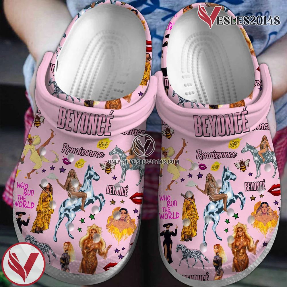 Beyonce Singer Music Crocs Clogs Crocband Shoes, Unique Gifts For Fans Style 3 - Vesles2014S