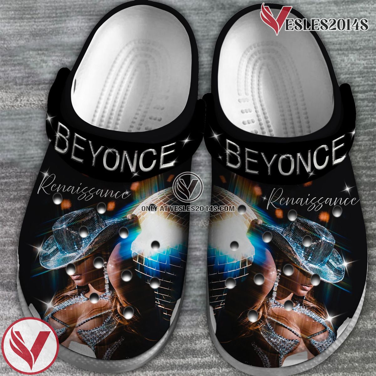 Beyonce Singer Music Crocs Crocband Clogs Shoes, Unique Gifts For Fans Style 3 - Vesles2014S 2