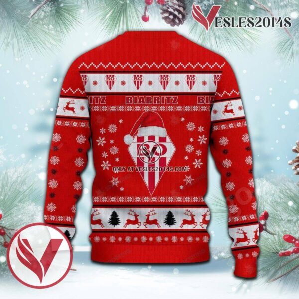 Biarritz Olympique Sport Ugly Christmas Sweater, Unique Gifts For Fans - Vesles2014aS 3