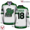 Big Dick's Halfway Inn Green Funny Hockey Jersey - Vesles2014S