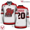 Big Dick's Halfway Inn Red Funny Hockey Jersey - Vesles2014S
