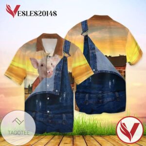 Big Farm For Men And Women Graphic Print Short Sleeve Hawaiian Casual Shirt Vesles2014S 1