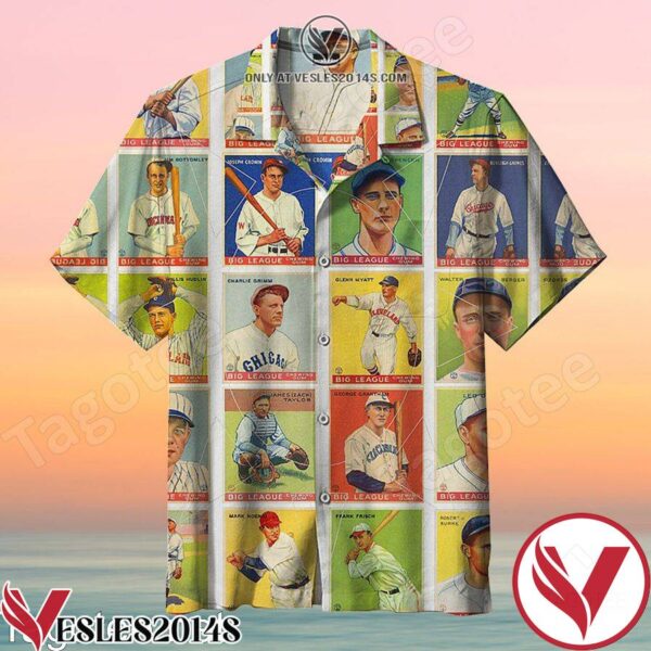 Big League Chewing Gum Baseball Cards Hawaiian Shirt, Unique Gifts For Friends - Vesles2014S 1