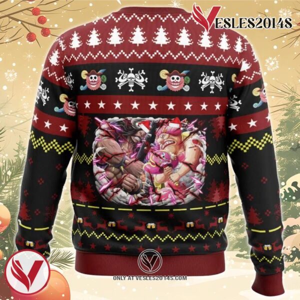 Big Mom x Kaido One Piece Ugly Christmas Sweater, Unique Christmas Gift For Fans - Vesles2014S 1