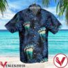 Bigfoot Blue Leaf Print Hawaiian Shirt, Unique Gifts For Friends - Vesles2014S 1