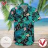 Bigfoot Tropical Hawaiian II Graphic Print Short Sleeve Hawaiian Casual Shirt Vesles2014S