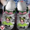 Billie Eilish Music Crocs Crocband Clogs Shoes, Unique Gifts For Fans Style 2 - Vesles2014S