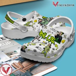 Billie Eilish Music Crocs Crocband Clogs Shoes, Unique Gifts For Fans Style 3 - Vesles2014S 3