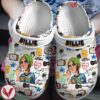 Billie Eilish Music Crocs Crocband Clogs Shoes, Unique Gifts For Fans Style 4 - Vesles2014S