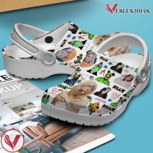 Billie Eilish Singer Music Crocs Crocband Clogs Shoes, Unique Gifts For Fans Style 3 - Vesles2014S 3