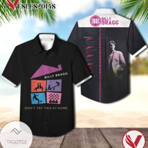 Billy Bragg Don't Try This At Home Album Cover Hawaiian Shirt, Best Gift For Music Lovers Vesles2014S