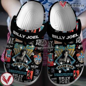 Billy Joel Music Crocs Crocband Clogs Shoes, Unique Gifts For Fans Style 3 - Vesles2014S
