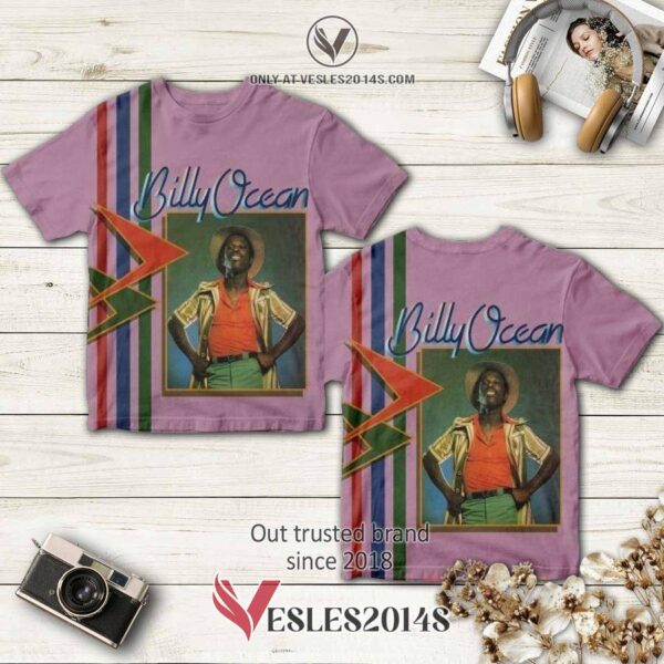 Billy Ocean Billy Ocean Album 3D T-Shirt, Perfect Gifts For Music Lovers - Vesles2014S