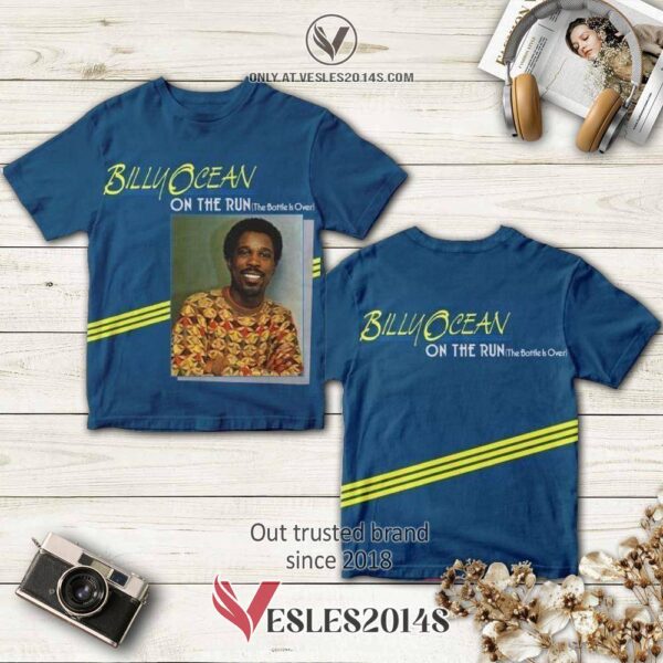 Billy Ocean Songsters On The Run The Battle Is Over Album 3D Shirt, Perfect Gifts For Music Lovers - Vesles2014S
