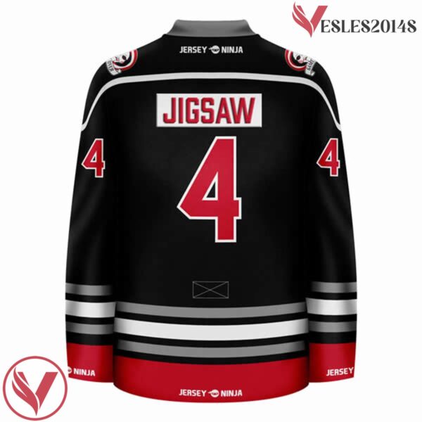 Billy's Tricycle Repair Jigsaw Hockey Jersey - Vesles2014S 3