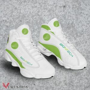 BioNTech Logo Air Jordan 13 Shoes, Best Sneaker Gifts For Fans - Vesles2014s
