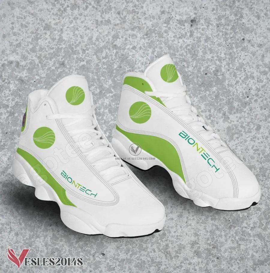BioNTech Logo Air Jordan 13 Shoes, Best Sneaker Gifts For Fans - Vesles2014s