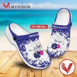 Biore Cosmetic Logo Crocs Clogs, Unique Footwear For Fans