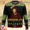 Birthday Boy The Ruined Fresco Of Jesus Ugly Christmas Sweater, Unique Christmas Gift For Fans - Vesles2014S