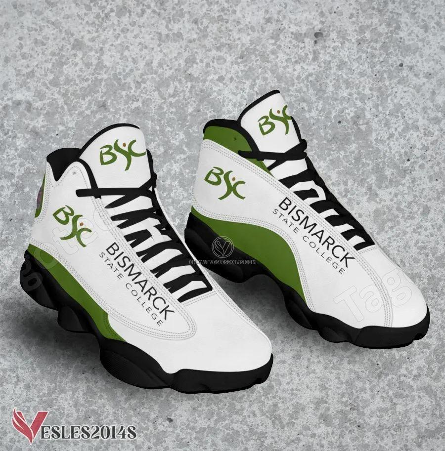 Bismarck State College Logo Air Jordan 13 Shoes, Best Sneaker Gifts For Fans - Vesles2014s 1