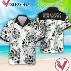 Bismarck State College Logo Hawaiian Shirt, Perfect Gifts Idea In Holiday - Vesles2014S 1