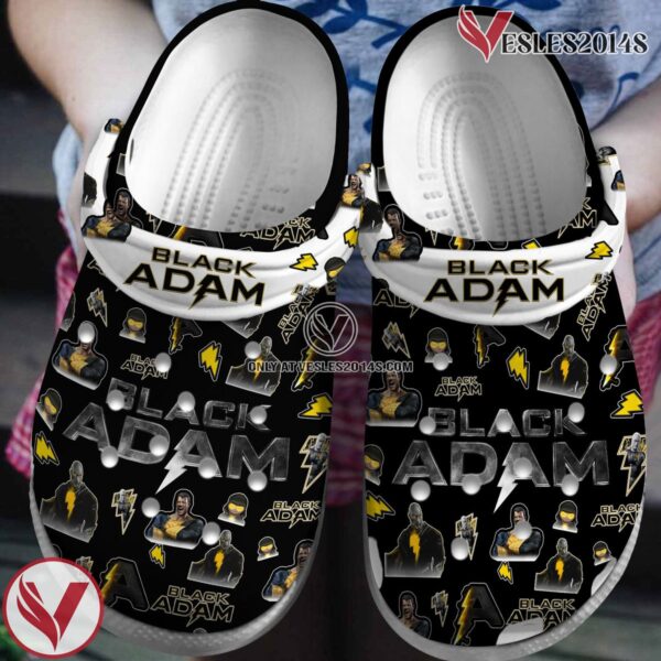 Black Adam Movie Crocs Crocband Clogs Shoes Comfortable For Men Women and Kids - Vesles2014S