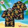 Black Aloha Pineapple Budweiser Hawaiian Shirt, Best Summer Gifts For Fans - Vesles2014S