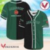 Black And Green Split Jameson Whisky Baseball Jersey, Perfect Gifts For Fans - Vesles2014S