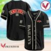 Black Baileys Original Irish Whiskey Baseball Jersey, Perfect Gifts For Fans - Vesles2014S