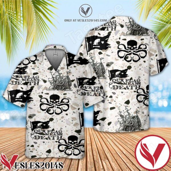 Black Beard’s Bar And Grill Hawaiian Shirt, Unique Gifts For Friends - Vesles2014S 1