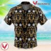 Black Bulls Black Clover Hawaiian Button Up Shirt, Perfect Gifts For Anime Lovers - Vesles2014S