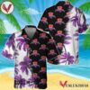 Black Crown Royal Match Palm Trees Hawaiian Shirt, Best Summer Gifts For Fans - Vesles2014S