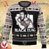 Black Flag Ugly Christmas Sweater, Unique Christmas Gift For Fans - Vesles2014S