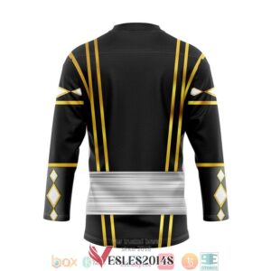 Black Frog Ninja Mighty Morphin Power Rangers Ninjetti Hockey Jersey Shirt, Trending Gifts For Fans - Vesles2014s 1