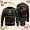 Black Johnnie Walker Christmas Ugly Sweater, Unique Winter Outfits For Fans - Vesles2014S  1