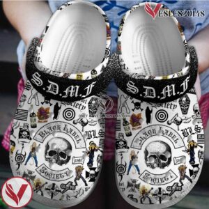 Black Label Society Music Crocs Crocband Clogs Shoes, Unique Gifts For Fans - Vesles2014S