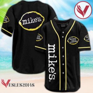 Black Mike's Hard Lemonade Baseball Jersey, Perfect Gifts For Fans - Vesles2014S