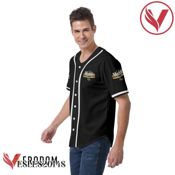 Black Modelo Negra Beer Baseball Jersey, Perfect Gifts For Fans - Vesles2014S 3