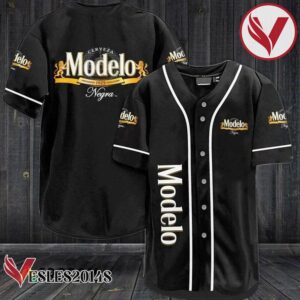 Black Modelo Negra Beer Baseball Jersey, Perfect Gifts For Fans - Vesles2014S