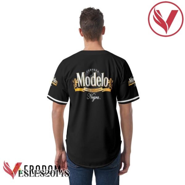 Black Modelo Negra Beer Baseball Jersey, Perfect Gifts For Fans - Vesles2014S 5