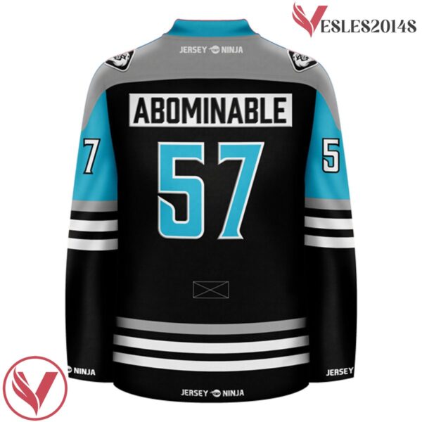 Black Mythical Yeti Himalayan Hockey Jersey - Vesles2014S 3