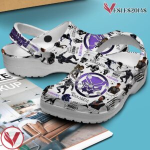 Black Panther Movie Crocs Crocband Clogs Shoes Comfortable For Men Women and Kids Style 2 - Vesles2014S 3