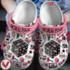 Black Pink Music Crocs Crocband Clogs Shoes, Unique Gifts For Fans - Vesles2014S
