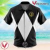 Black Ranger Mighty Morphin Power Rangers Hawaiian Button Up Shirt, Perfect Gifts For Anime Lovers - Vesles2014S