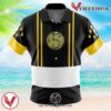 Black Ranger Ninjetti Mighty Morphin Power Rangers Hawaiian Button Up Shirt, Perfect Gifts For Anime Lovers - Vesles2014S