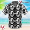 Black Ranger Pattern Power Rangers Hawaiian Button Up Shirt, Perfect Gifts For Anime Lovers - Vesles2014S