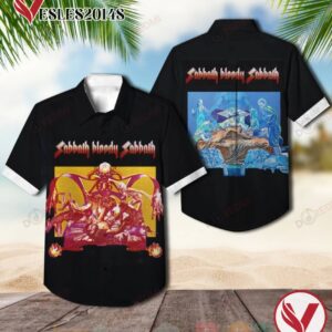 Black Sabbath 1973 Album Hawaiian Shirt, Best Gift For Music Lovers Vesles2014S